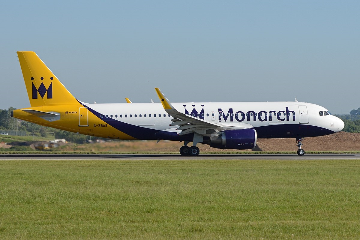 Monarch Airlines avion