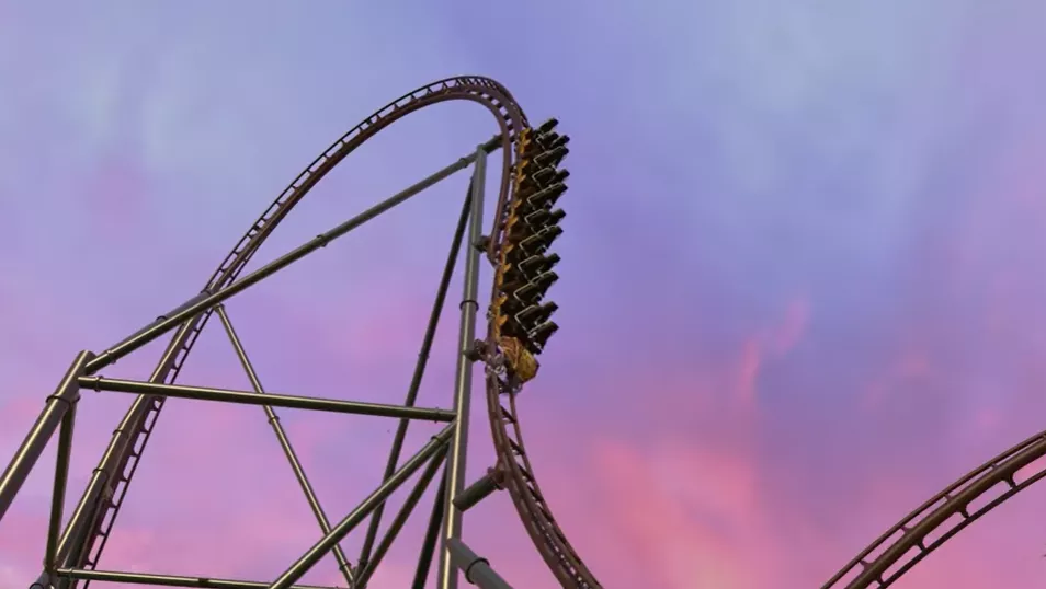 Toutatis, au Parc Astérix, est l'une des nouveautés majeures de cette année 2023. © Parc Astérix
