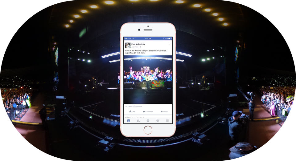 Facebook Photos 360°