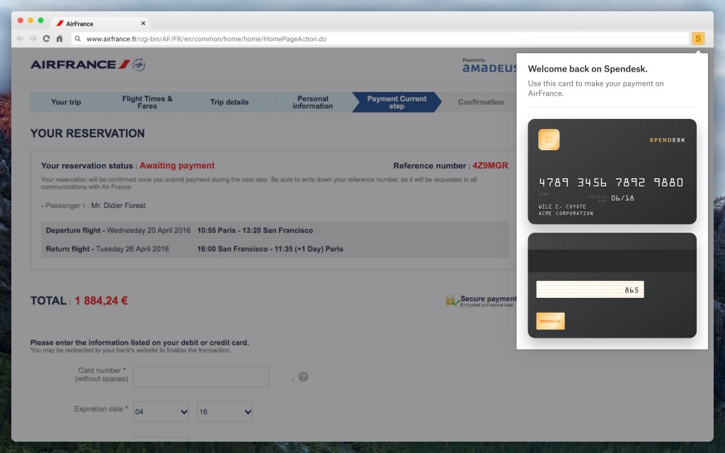 2 - SPENDESK - Extension