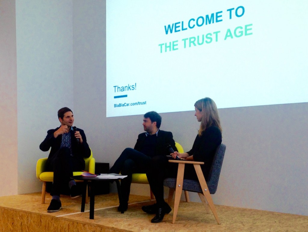 Blablacar NYU Stern Étude Confiance interpersonnelle plateformes en ligne Changement comportements