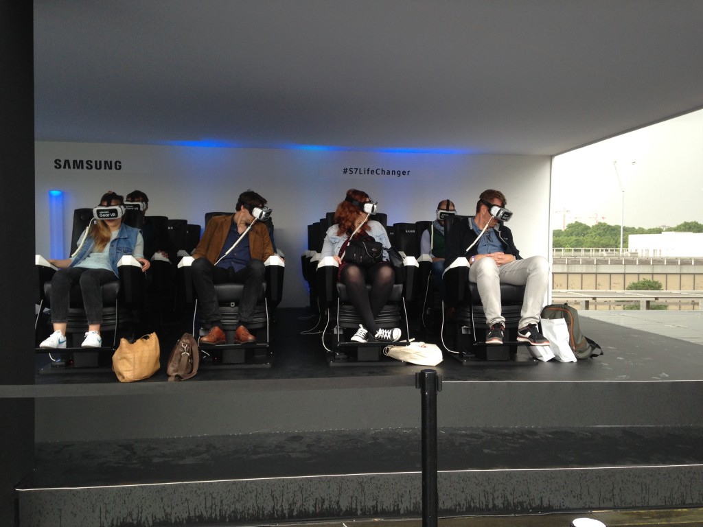 S7 Life Changer Park Samsung Réalité virtuelle Parc d'attractions
