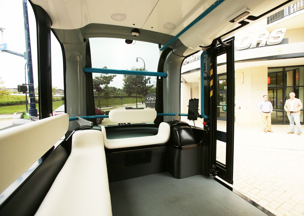 Navette autonome Olli Watson IBM