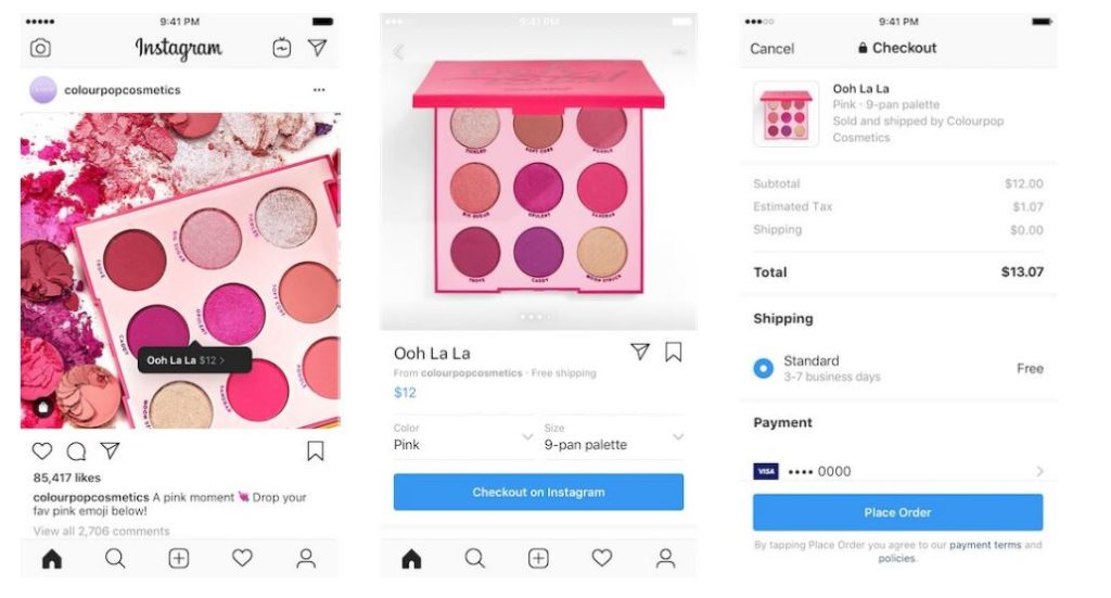 Checkout-instagram