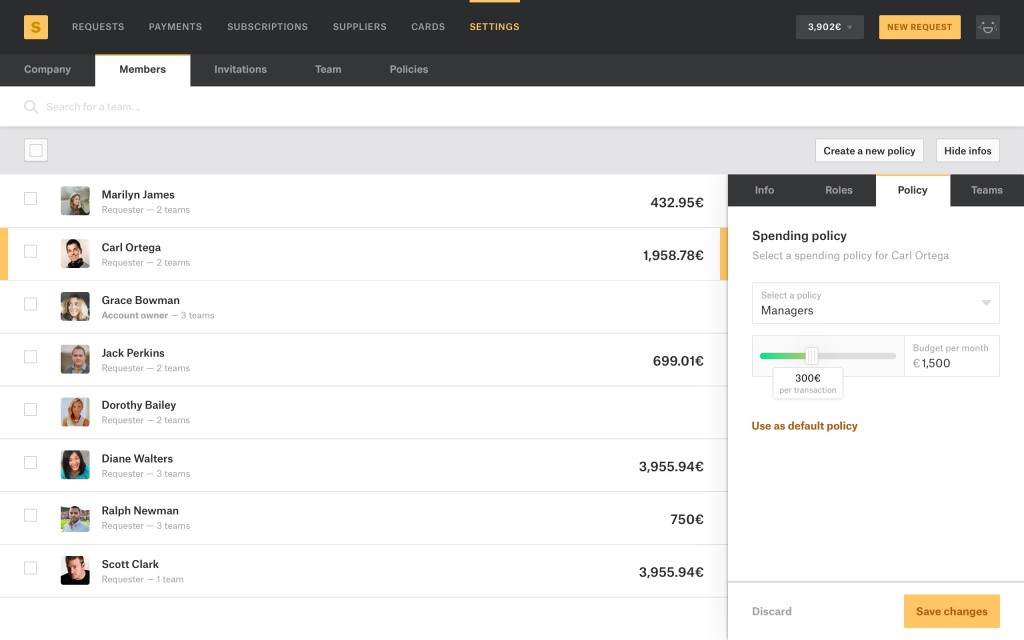 4 - SPENDESK - Members