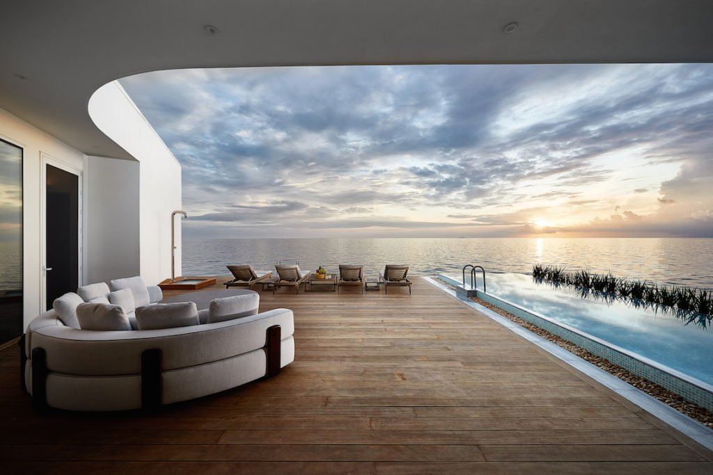THE MURAKA_Overwater Deck View Lounge_Architecture_Credt Justin Nicholas_HR
