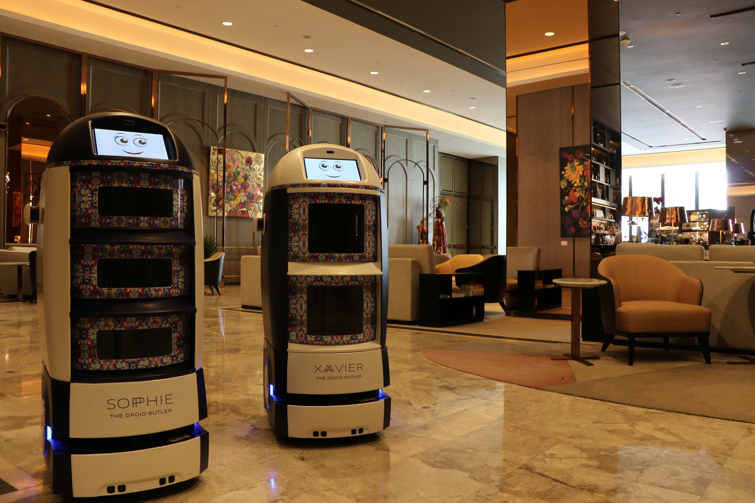 Un robot room-service au Yotel de Miami