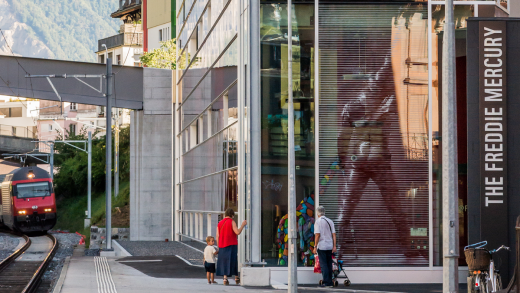 Freddie Mercury transformé en hôtel en Suisse