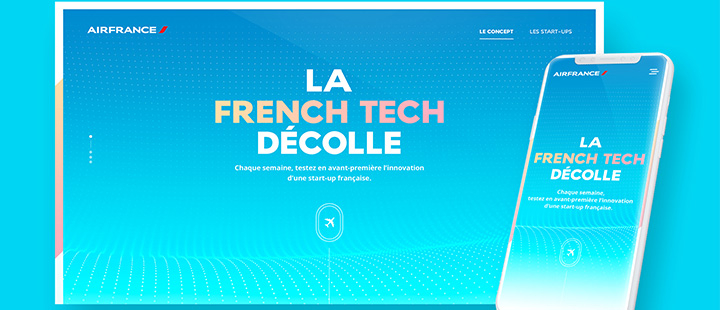 10 start-up s'envolent avec Air France 10 start-up s'envolent avec Air France