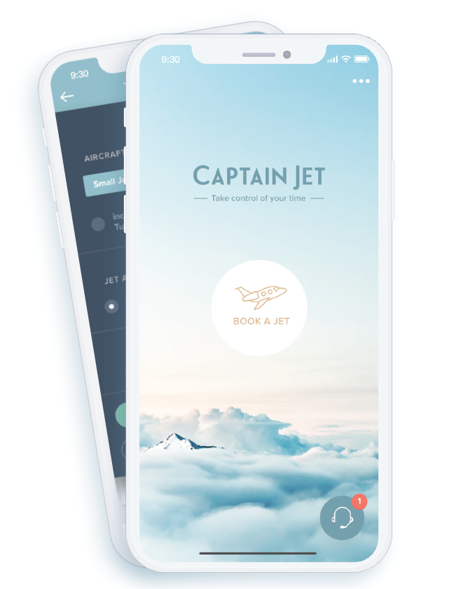 Une nouvelle appli pour réserver des avions d'affaires