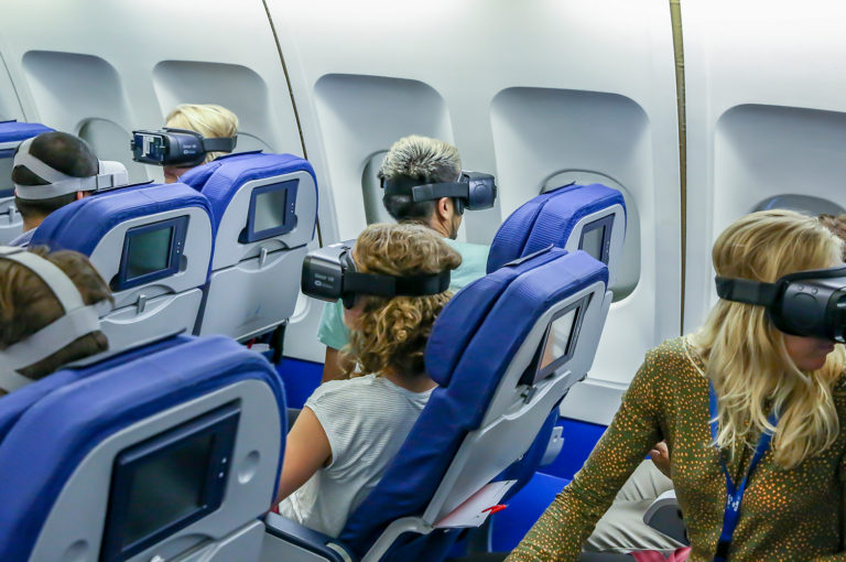 La réalité virtuelle à bord menace la sécurité selon les tests de KLM La réalité virtuelle à bord menace la sécurité selon les tests de KLM