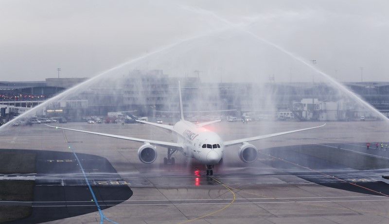 Un vol matinal sur Lyon pour le Dreamliner d'Air France