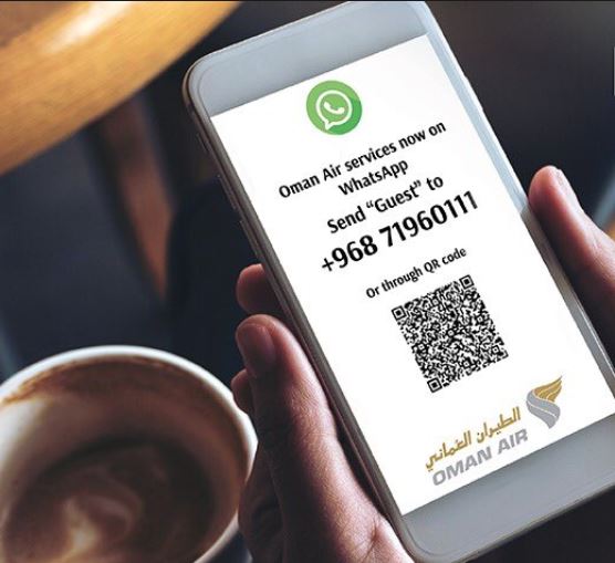 Oman Air arrive sur WhatsApp