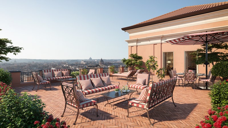 L’Hotel de la Ville à Rome ouvrira en mai L’Hotel de la Ville à Rome ouvrira en mai