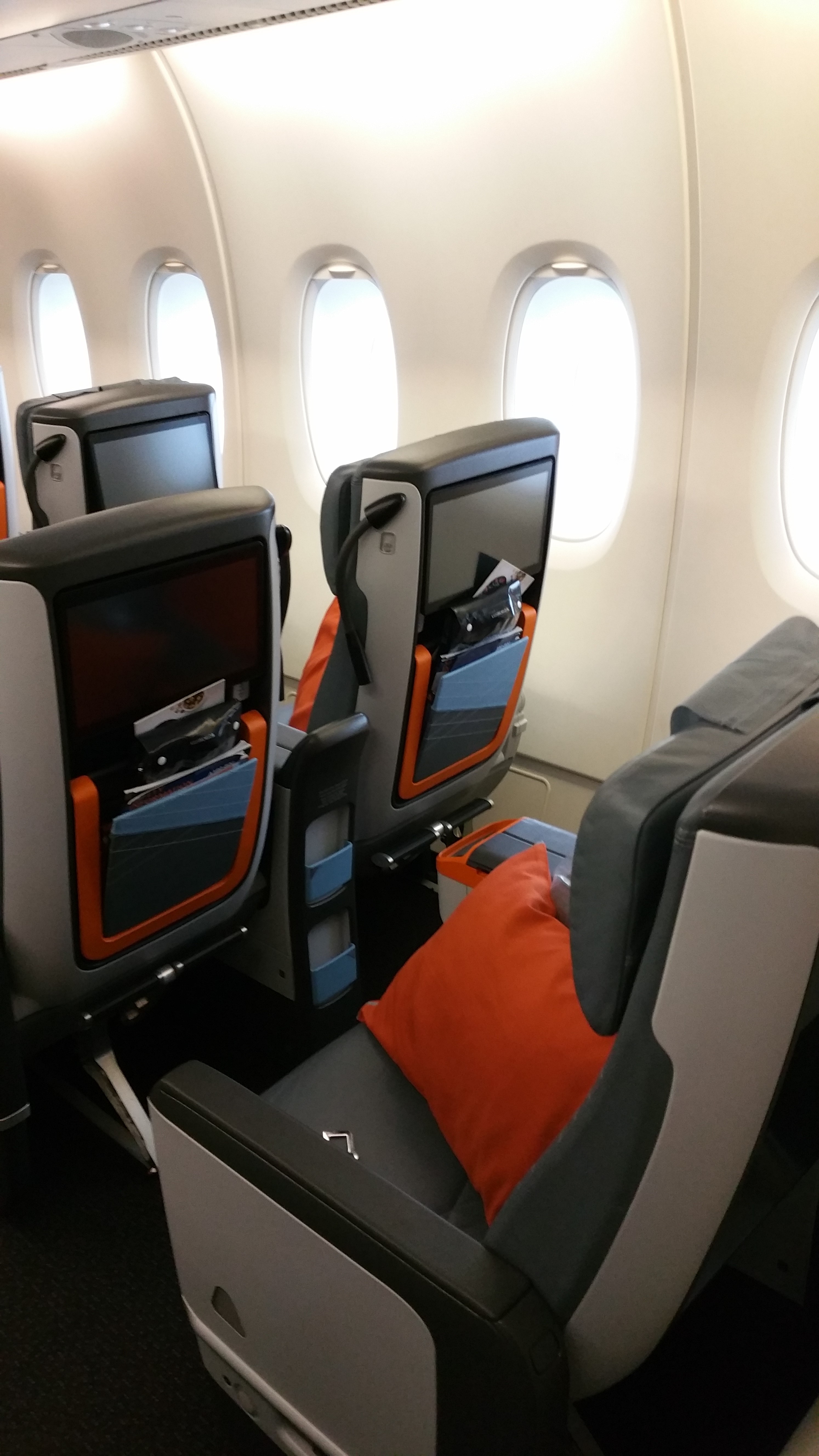 L’aller en Premium economy et le retour en Business avec Singapore Airlines L’aller en Premium economy et le retour en Business avec Singapore Airlines