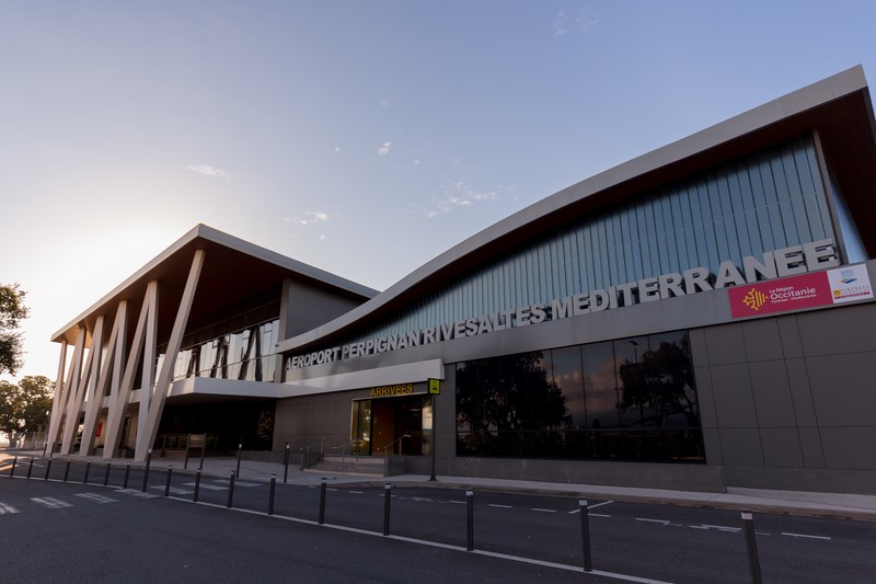 TravelCar atterrit à l'aéroport de Perpignan