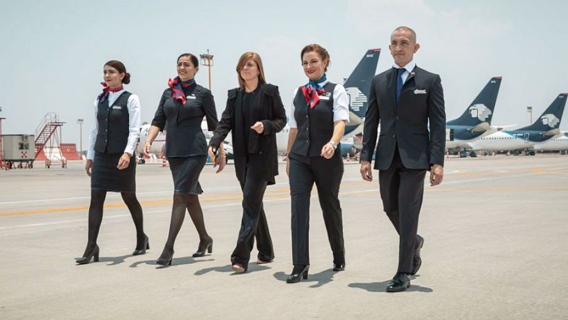 Aeromexico : nouveaux uniformes pour les PNC Aeromexico : nouveaux uniformes pour les PNC