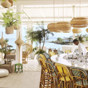 Palm court, restaurant du LUX* GRAND GAUBE