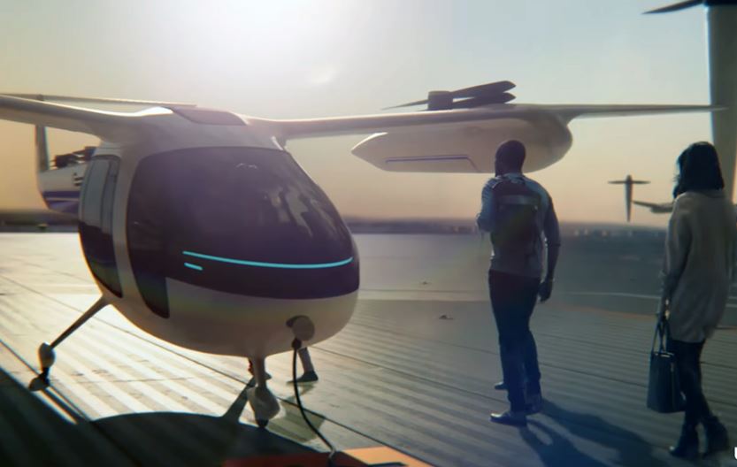 Uber va tester son taxi volant en Australie