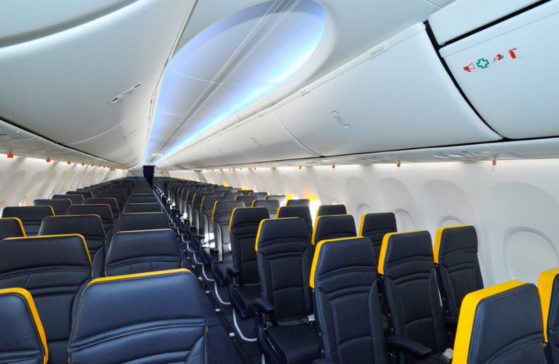 Ryanair dévoile ses nouvelles cabines Ryanair dévoile ses nouvelles cabines