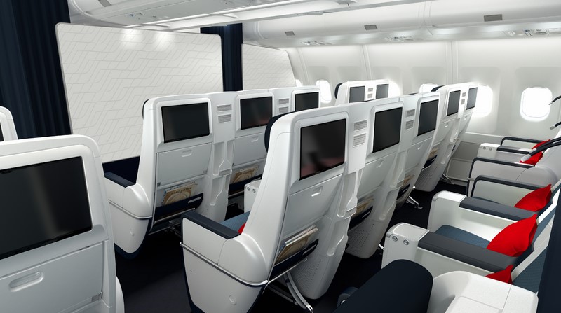 Air France : les nouvelles cabines de l'A330 décollent Air France : les nouvelles cabines de l'A330 décollent