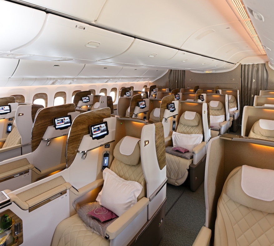 Emirates présente les nouvelles cabines de ses B777 Emirates présente les nouvelles cabines de ses B777