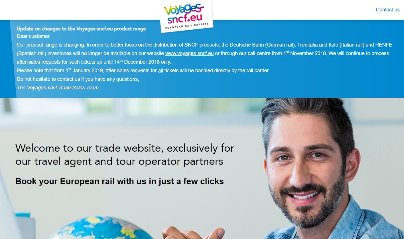 Voyages-sncf ferme son unique bureau au Royaume Uni Voyages-sncf ferme son unique bureau au Royaume Uni