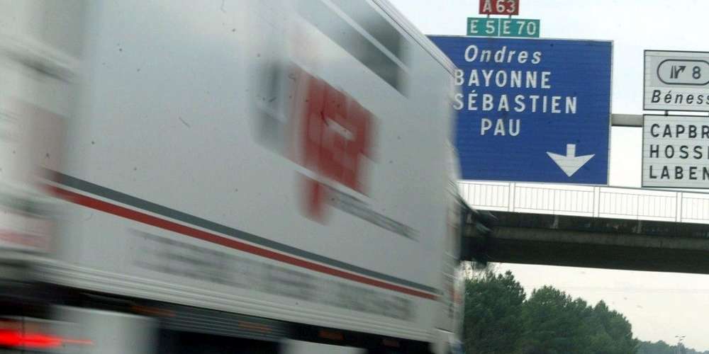 Fermeture de l'autoroute A63 dans les Landes Fermeture de l'autoroute A63 dans les Landes