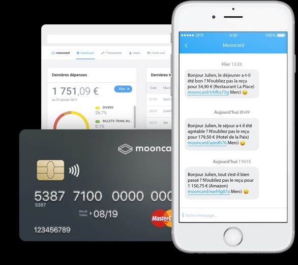 Mooncard lève 5 millions d'euros Mooncard lève 5 millions d'euros