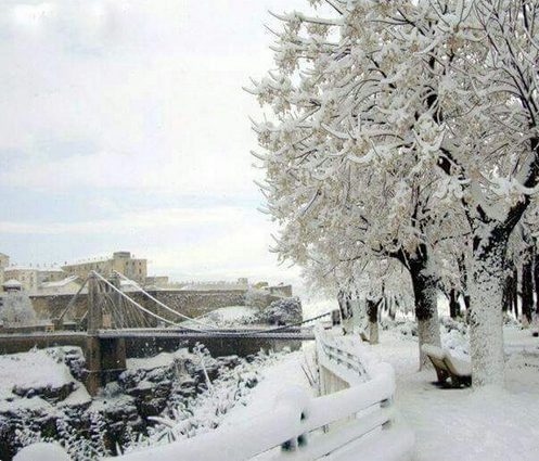 La neige à Sétif et Constantine bloque les transports en Algérie