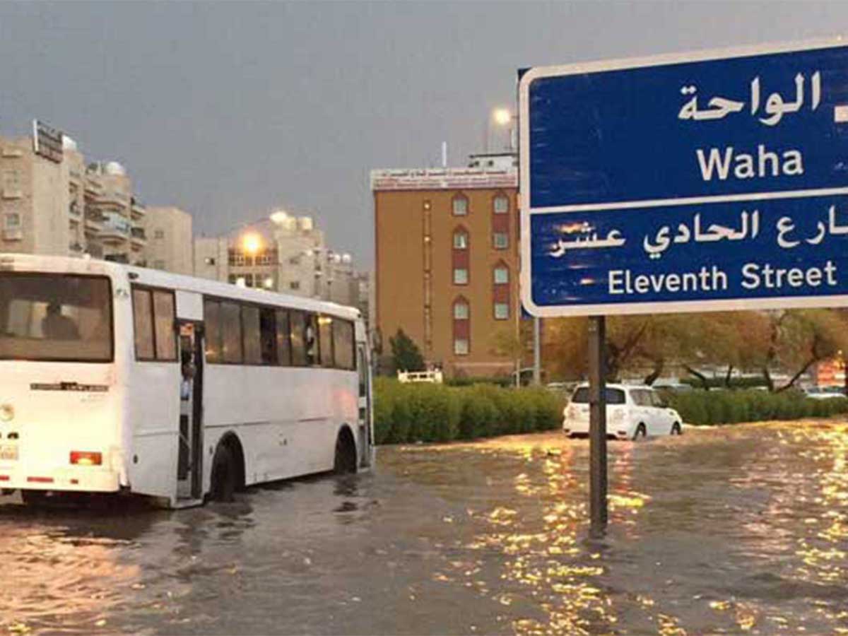 Le Koweït annule tous ses vols après des pluies diluviennes Le Koweït annule tous ses vols après des pluies diluviennes