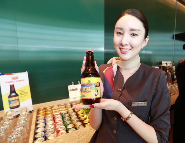Asiana Airlines se met à la bière Asiana Airlines se met à la bière