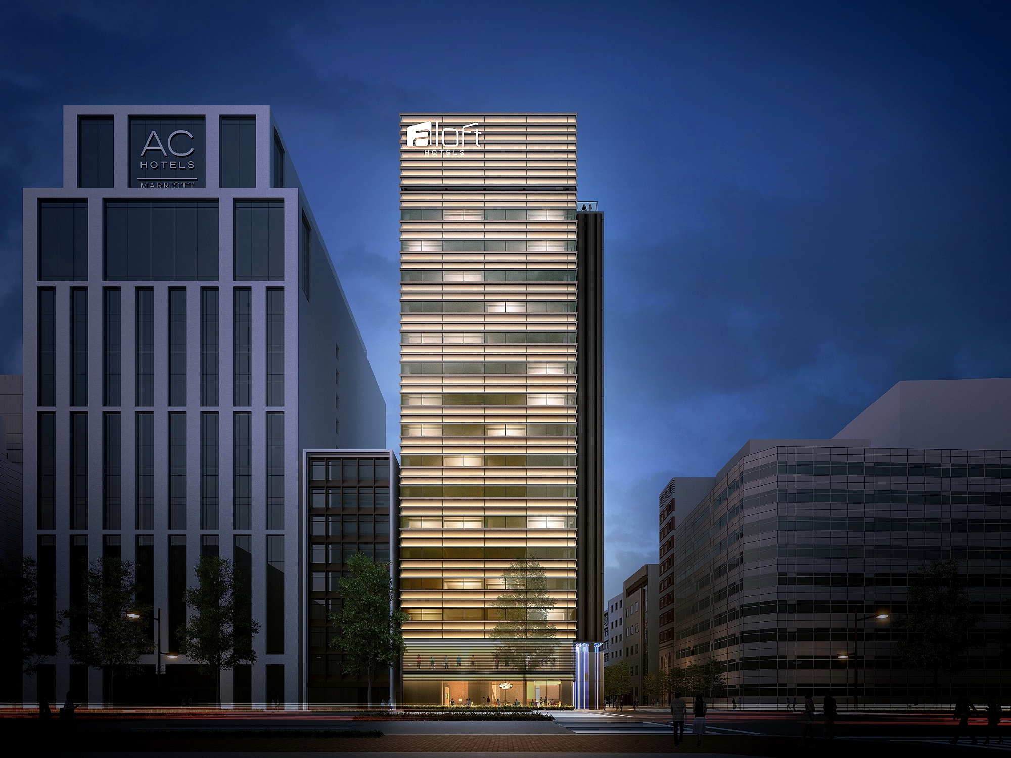 Pour son arrivée au Japon, Aloft choisit Tokyo