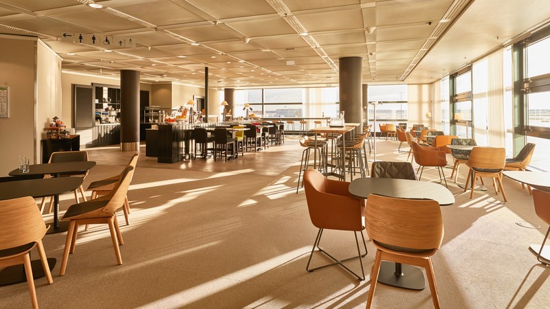 Le nouveau lounge de Lufthansa a atterri à Francfort