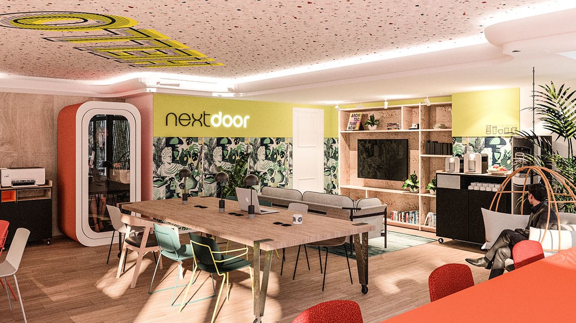 Coworking: Nextdoor devient Wojo Coworking: Nextdoor devient Wojo
