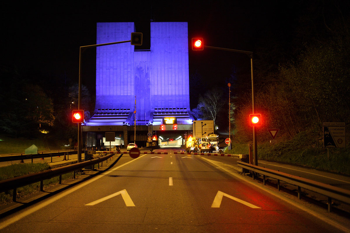 Fermeture du tunnel sous Fourvière toutes les nuits de cette semaine Fermeture du tunnel sous Fourvière toutes les nuits de cette semaine