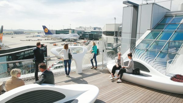 L'aéroport de Francfort a son roof top