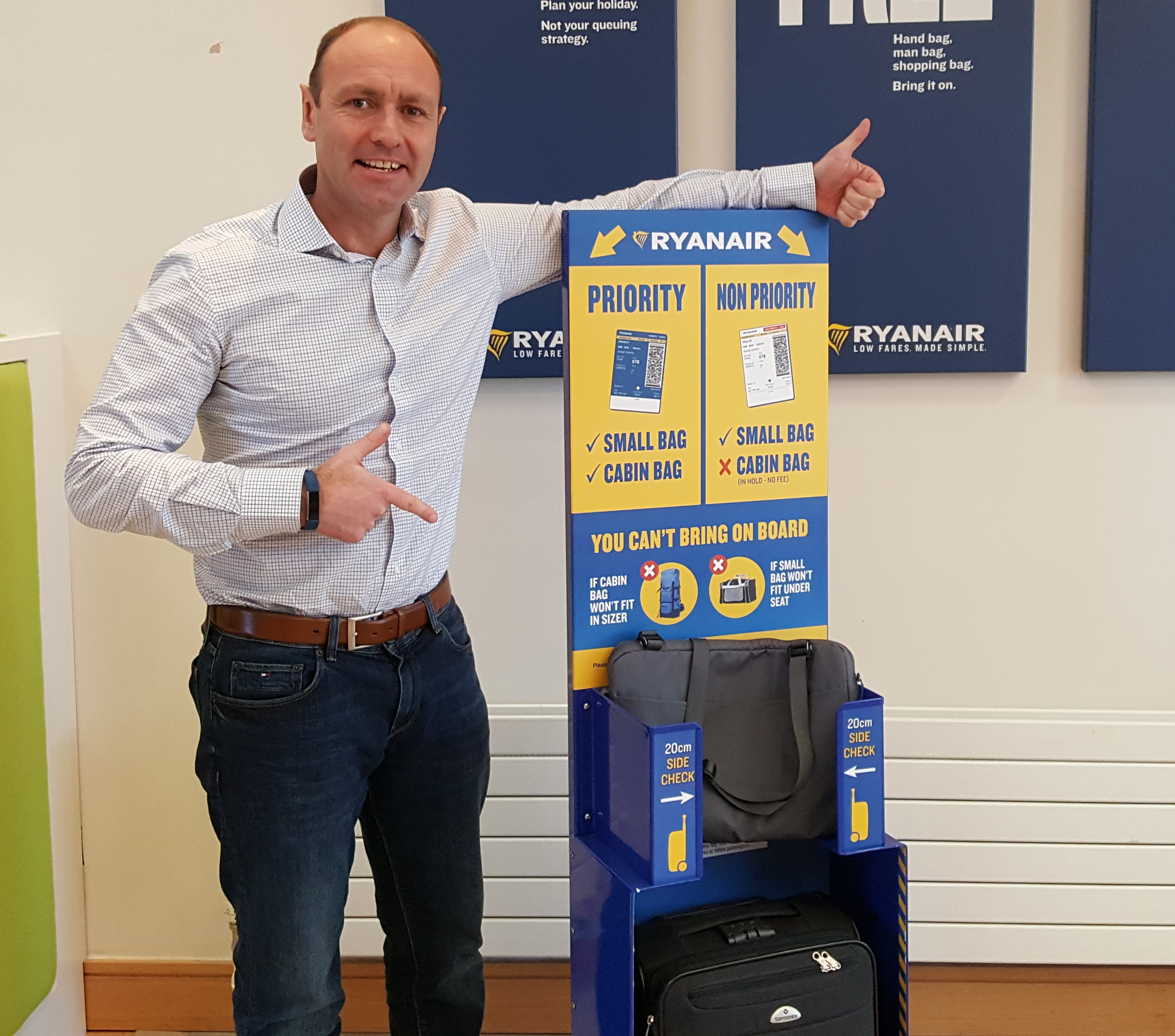 La nouvelle politique bagages de Ryanair entre en vigueur le 15 janvier La nouvelle politique bagages de Ryanair entre en vigueur le 15 janvier