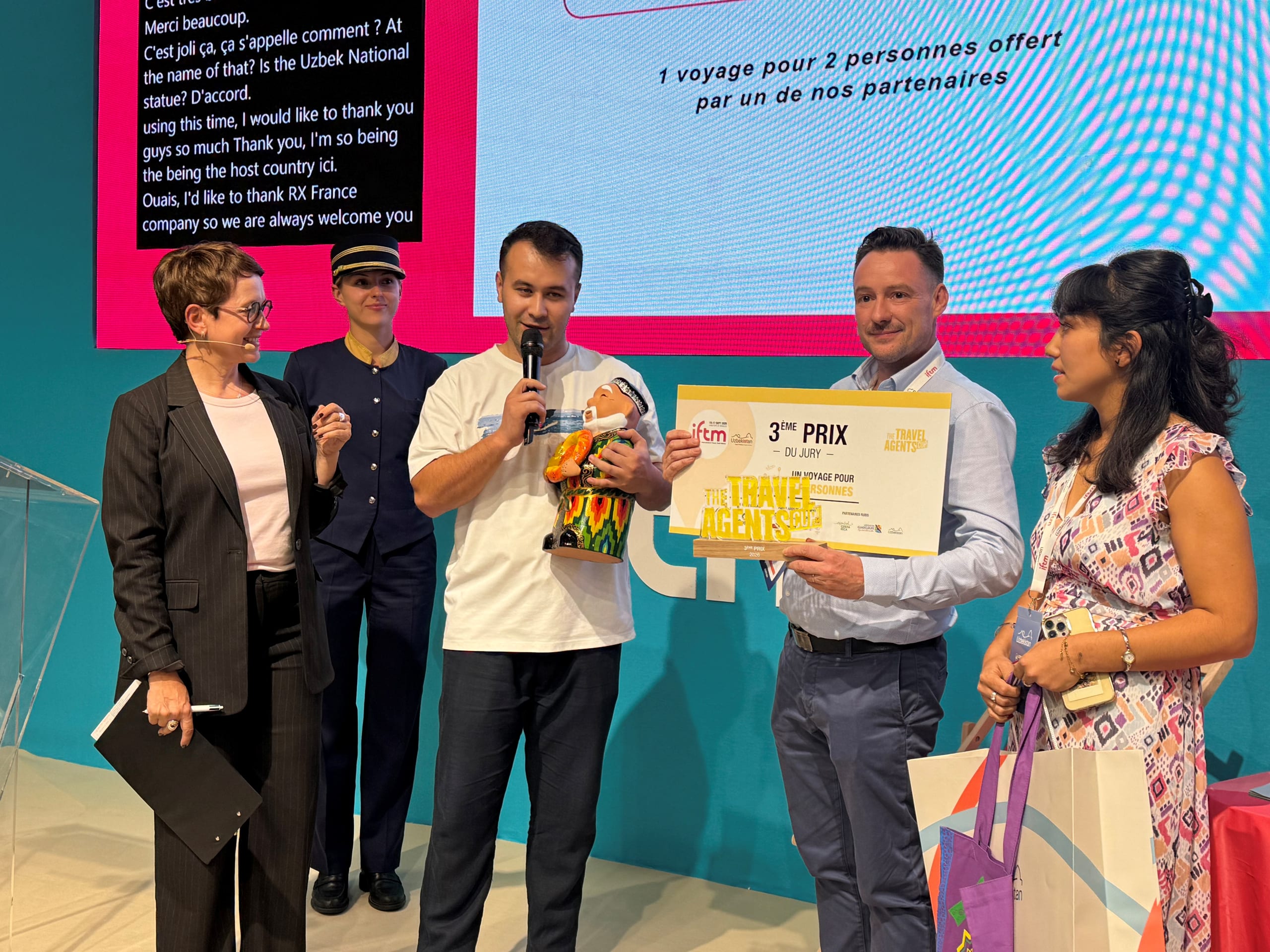 Vincent Signoret 3eme prix de la TAC