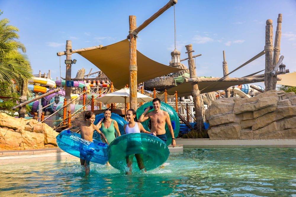 Yas Waterworld Yas Island Al Raha River Euro Family